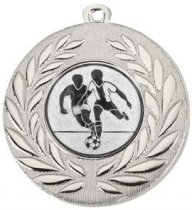 Football Medal | Silver | Players | Supplied Unengraved