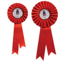 Champion Rosette | Red | 255mm