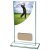 Colour Curve Golf Male Jade Glass | 160mm |  - CR4684B