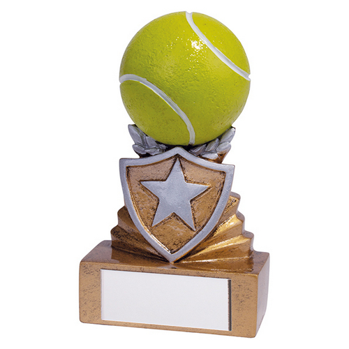 Shield Tennis Mini Trophy | 95mm | S7