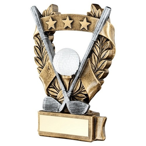 Tri Star Golf Trophy | 127mm | G8