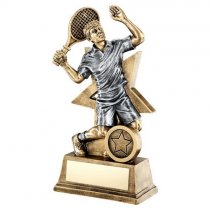 Star Male Tennis Trophy | 229mm |