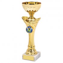 Arches Gold Trophy Cup | Metal Bowl | 210mm | G6