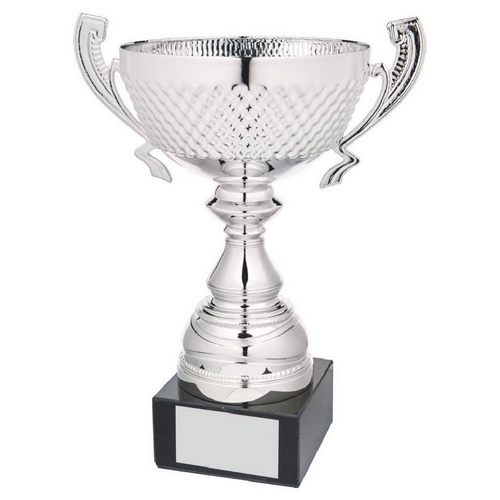 Marquise Silver Presentation Trophy Cup With Handles | Metal Bowl | 300mm | S52