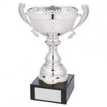 Marquise Silver Presentation Trophy Cup With Handles | Metal Bowl | 235mm | S31