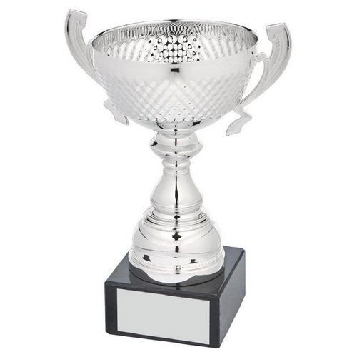 Marquise Silver Presentation Trophy Cup With Handles | Metal Bowl | 175mm | S24