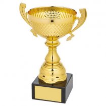 Marquise Gold Presentation Trophy Cup with Handles | Metal Bowl | 175mm | G24