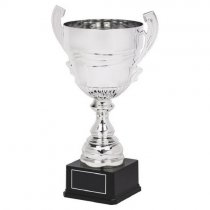 Collosus Silver Presentation Trophy Cup with Handles | Metal Bowl | 480mm | B60