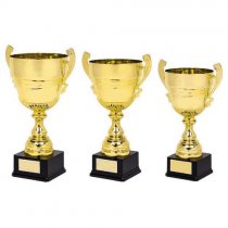 Collosus Gold Presentation Trophy Cup with Handles | Metal Bowl | 540mm | T.0170