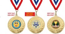 Sports Day Medal - Includes Ribbon - Printed Back