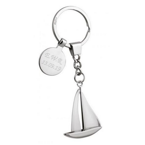 Free Spirit Key Chain | Silver Plate