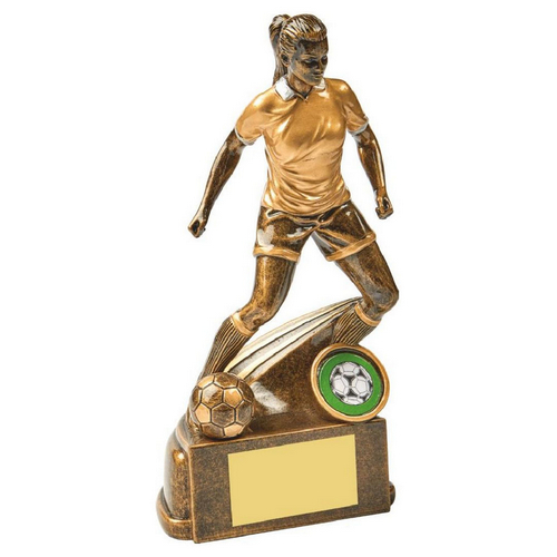 Swerve Action Womens Football Trophy | 190mm | G24
