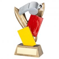 Officials Collection Referee Whistle & Cards Trophy | 171mm | G17