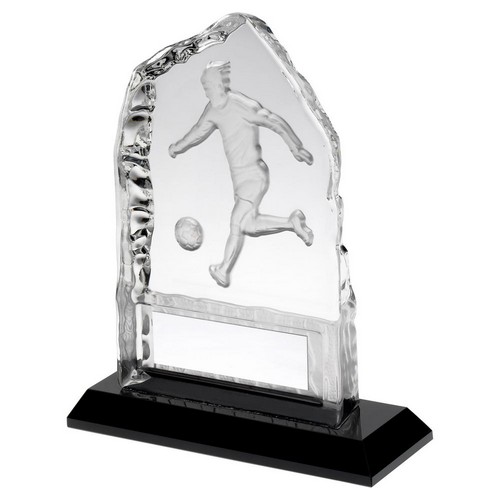 Iceberg Crystal Football Trophy | 127mm | S9