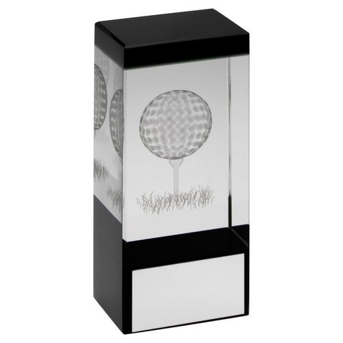 Glacier Crystal Golf Trophy | 102mm |