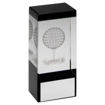 Glacier Crystal Golf Trophy | 140mm |