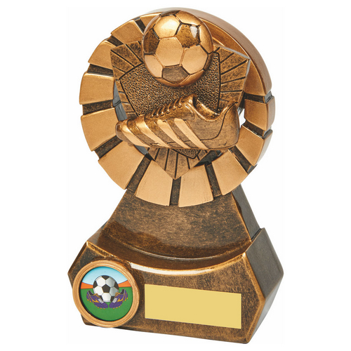 Football Football Boot and Ball Trophy | 140mm | G6