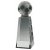 Crystal Football Column Trophy | 190mm | S24 - T4027