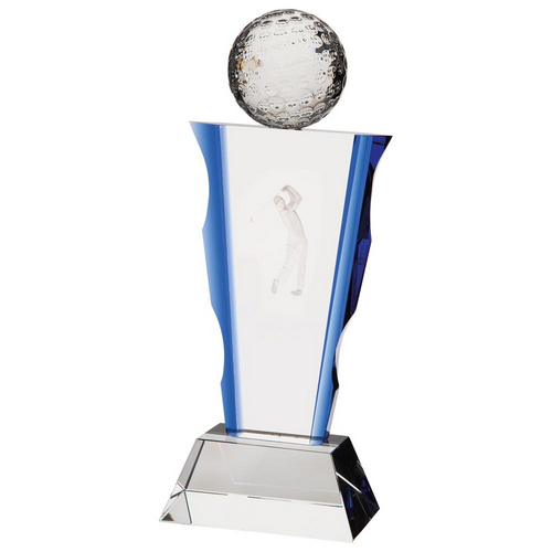 Celestial Golf Crystal Trophy | 230mm | G25