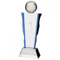Celestial Golf Crystal Trophy | 260mm | G25