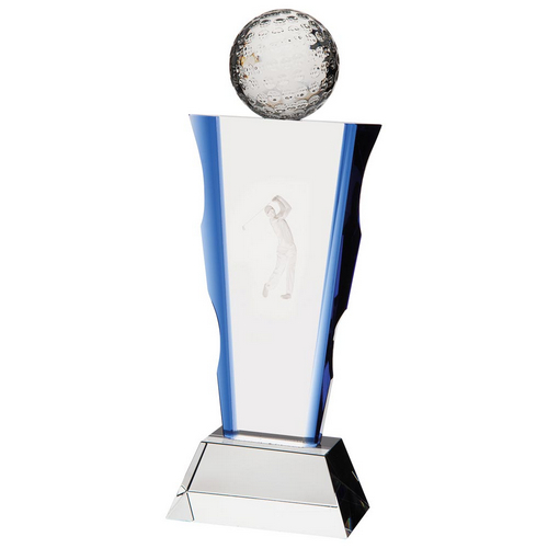 Celestial Golf Crystal Trophy | 260mm | G25