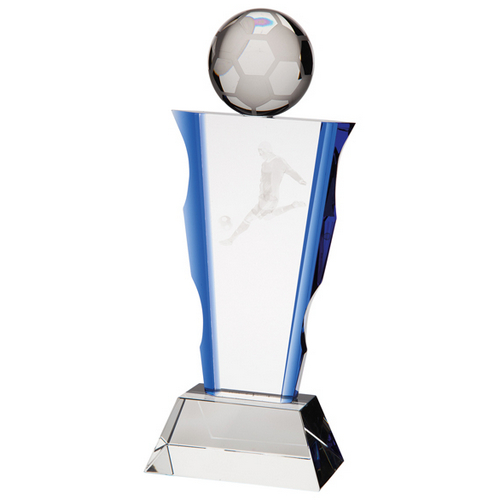 Celestial Football Crystal Trophy | 230mm | G25