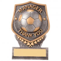 Falcon Football Manager Thank You Trophy | 105mm | G9