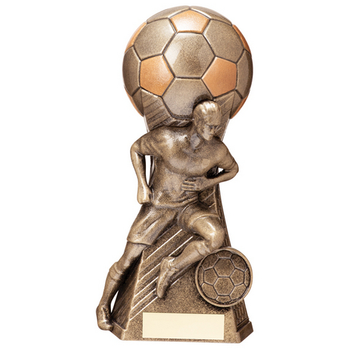Trailblazer Football Male Trophy | Classic Gold | 160mm | G5