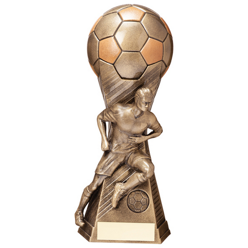 Trailblazer Football Male Trophy | Classic Gold | 265mm | G9