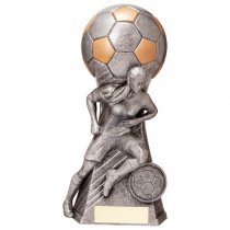 Trailblazer Football Female Heavyweight | Antique Silver | 160mm | G5