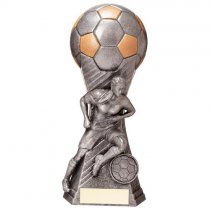 Trailblazer Football Female Heavyweight | Antique Silver | 190mm | G5