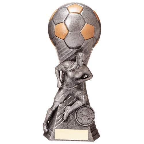 Trailblazer Football Female Heavyweight | Antique Silver | 190mm | G5