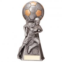 Trailblazer Football Female Heavyweight | Antique Silver | 230mm | G7