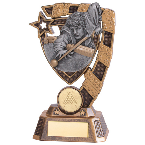 Euphoria Snooker Male Player Trophy | 150mm | G7