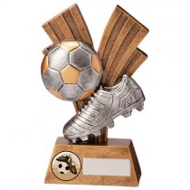 Xplode Football Boot & Ball Trophy | 150mm | G25