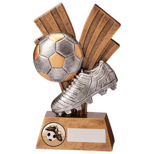 Xplode Football Boot & Ball Trophy | 150mm | G25