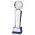 Tribute Cricket Crystal Trophy | 220mm | G5 - CR20248B