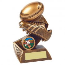 Rugby Boot & Ball Trophy | 135mm