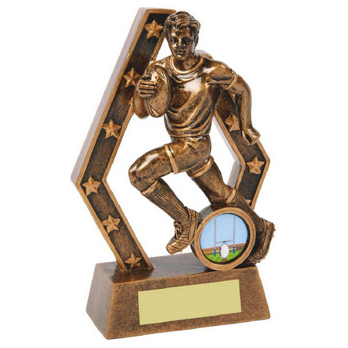 Star Rugby Player Trophy | 155mm | G7