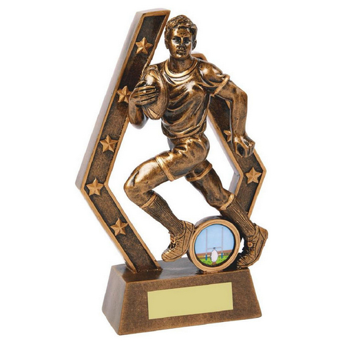 Star Rugby Player Trophy | 185mm | G7