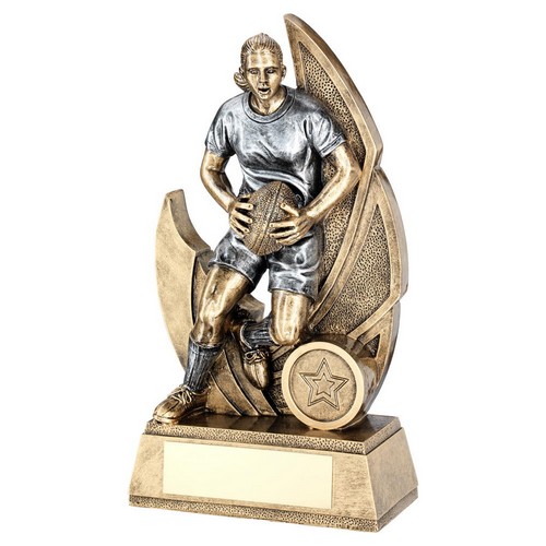 Gauntlet Rugby Trophy | Female | 152mm |