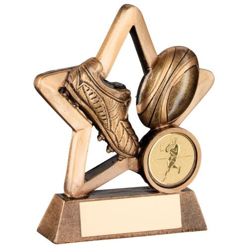 Rugby Mini Star Trophy | 108mm |