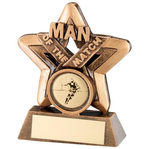 Rugby Man Of The Match Mini Cup Trophy | 95mm |