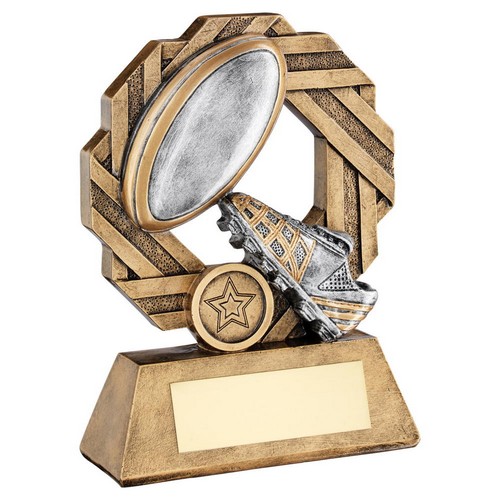 Gold Riband Rugby Trophy | 191mm |