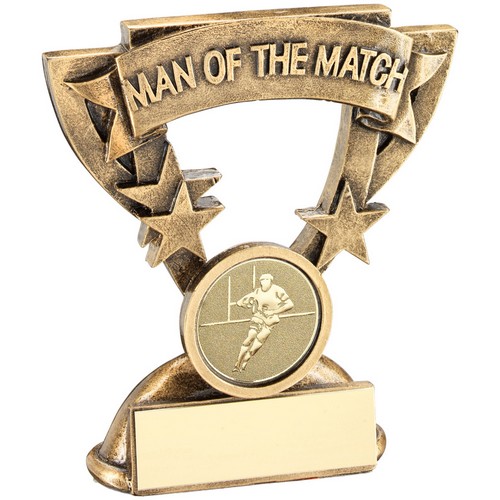 Rugby Man Of The Match Mini Cup Trophy | 95mm |