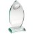 Jade Crystal Rugby Trophy | 146mm |  - JR4-TD444S