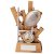 Sentry Rugby Ball & Post Trophy | 150mm | G25 - RF20197B