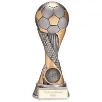 Revolution Football Resin Trophy Silver | 175mm | G7