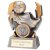 Flashbolt Football Resin Trophy Silver | 100mm | G7 - RF22192A