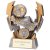Flashbolt Football Resin Trophy Silver | 140mm | G25 - RF22192C
